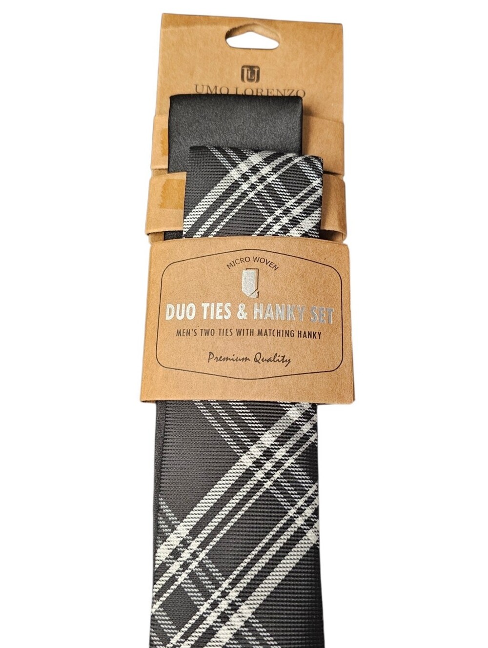 Umo Lorenzo New 2 Pack Men's Ties *